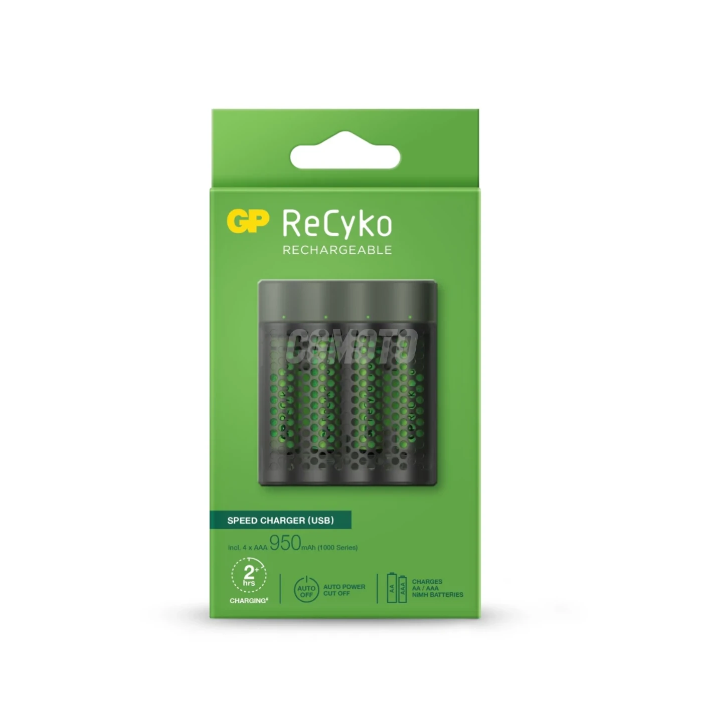 Chargeur rapide 2-4 heures M451 USB + 4 accus AAA  950 mAh