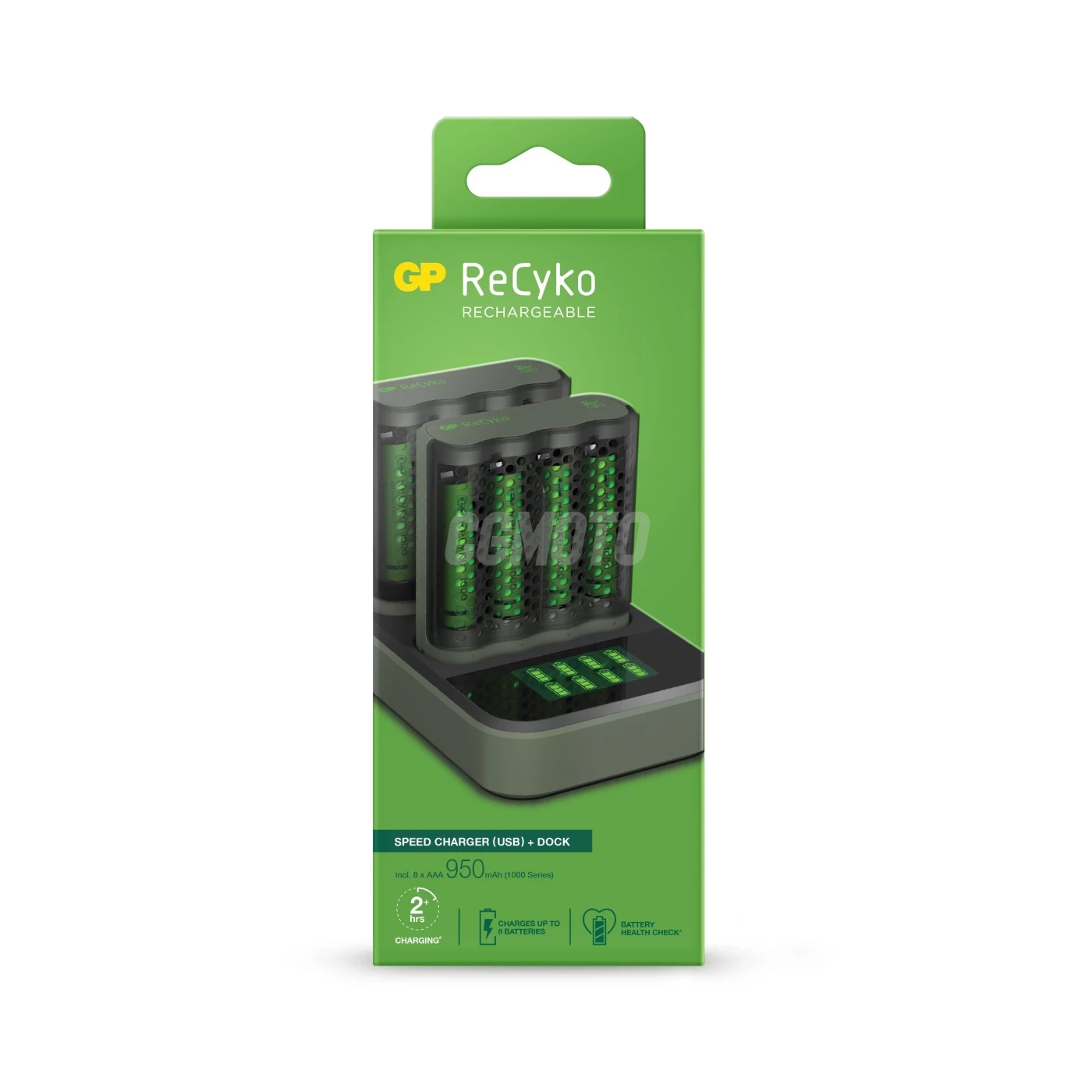 Chargeur rapide 2-4 heures M451 USB + 8 accus AA  2600 mAh + station D851