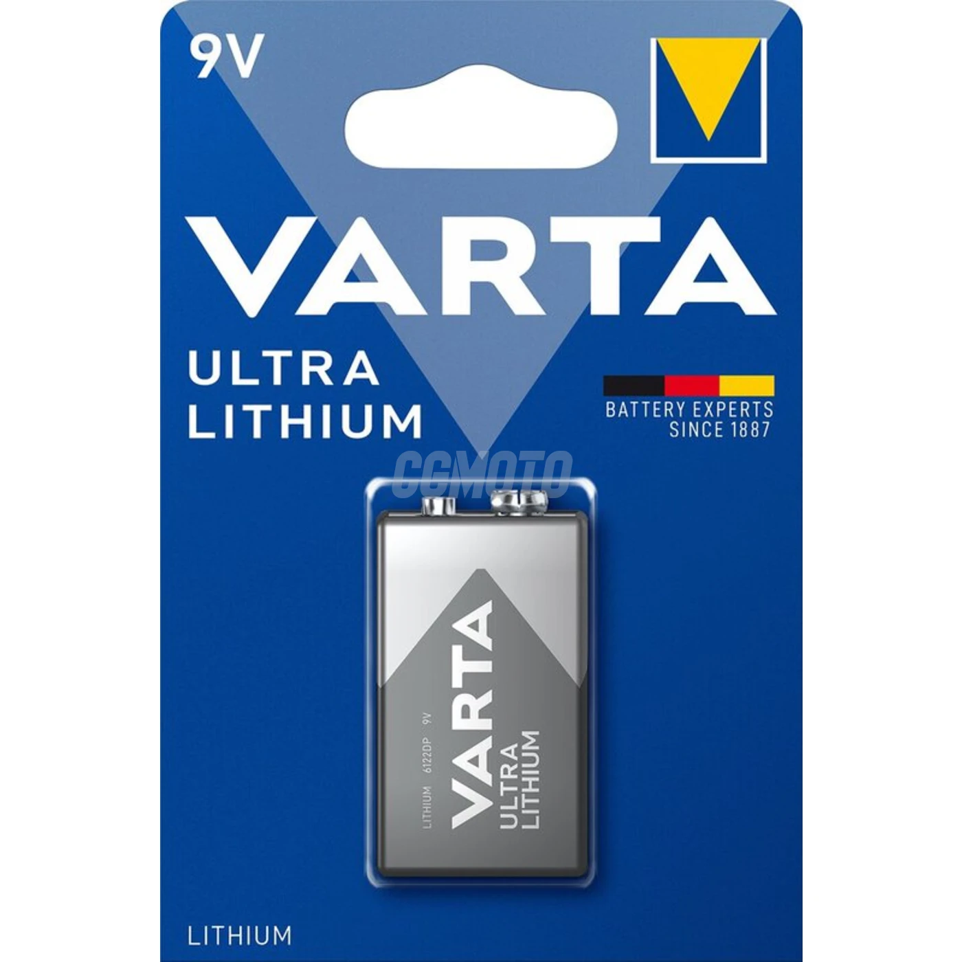 Varta lithium 9V x 1 pile (blister) Varta lithium 9V x 1 pile (blister)