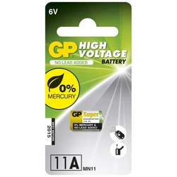 1 pile alcaline 11 A 6 V Super 