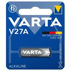 Varta 27A alcaline pour télécommande de la voiture x 1 pile (blister) Varta 27A alcaline pour télécommande de la voiture x 1 pile (blister)