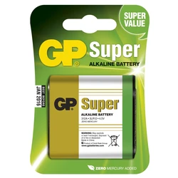 Blister de 1 pile alcaline 3LR12 4,5V SUPER - GP Battery Blister de 1 pile alcaline 3LR12 4,5V SUPER - GP Battery