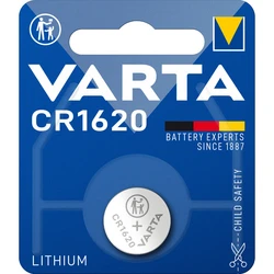 Varta CR1620 lithium x 1 pile (blister) Varta CR1620 lithium x 1 pile (blister)