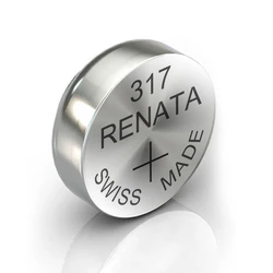 Renata 317 / SR516W / SR62 oxyde d’argent x 1 pile Renata 317 / SR516W / SR62 oxyde d’argent x 1 pile