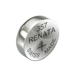 Renata 357 / SR44W / SR44 oxyde d’argent x 1 pile