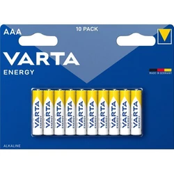 Varta ENERGY LR03/AAA x 10 piles (blister) Varta ENERGY LR03/AAA x 10 piles (blister)