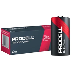 Duracell Procell INTENSE LR14/C x 10 piles alcaline Duracell Procell INTENSE LR14/C x 10 piles alcaline