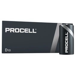 Duracell Procell LR20/D x 10 piles alcaline Duracell Procell LR20/D x 10 piles alcaline