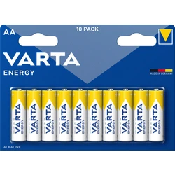Varta ENERGY LR6/AA x 10 piles (blister) Varta ENERGY LR6/AA x 10 piles (blister)