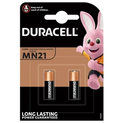 Duracell 23A pour télécommande de voiture x 2 piles