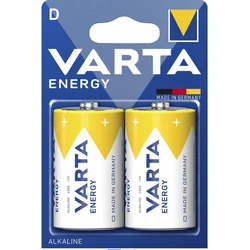 Varta ENERGY LR20/D x 2 piles (blister)