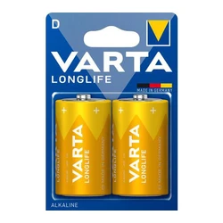 Varta LONGLIFE LR20/D x 2 piles (blister) Varta LONGLIFE LR20/D x 2 piles (blister)