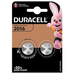 Duracell CR2016 lithium x 2 piles Duracell CR2016 lithium x 2 piles