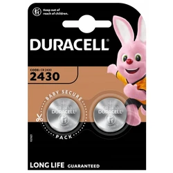 Duracell CR2430 lithium x 2 piles Duracell CR2430 lithium x 2 piles