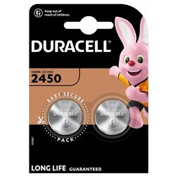 Duracell CR2450 lithium x 2 piles