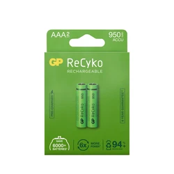 2 piles rechargeables NIMH AAA 1,2 V Recyko 950 mAh 2 piles rechargeables NIMH AAA 1,2 V Recyko 950 mAh