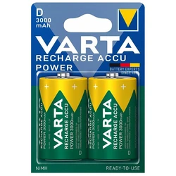 Varta Ready2Use LR20/D Ni-MH 3000 mAh x 2 piles rechargeables Varta Ready2Use LR20/D Ni-MH 3000 mAh x 2 piles rechargeables