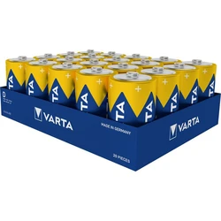 20 piles alcalines LR20/D 1,5 V Industriel PRO 17 000 mAh