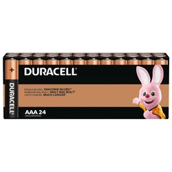 Duracell Basic LR6 AAA x 24 piles alcalines Duracell Basic LR6 AAA x 24 piles alcalines