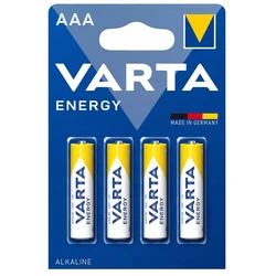 Varta ENERGY LR03/AAA x 4 piles (blister) Varta ENERGY LR03/AAA x 4 piles (blister)