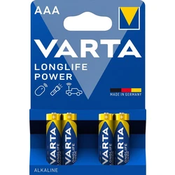 Varta LONGLIFE Power LR03/AAA x 4 piles