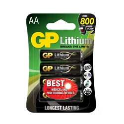 4 piles lithium AA 1,5 V 4 piles lithium AA 1,5 V