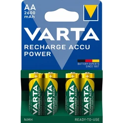 Varta Ready2Use LR6/AA Ni-MH 2600 mAh x 4 piles rechargeables Varta Ready2Use LR6/AA Ni-MH 2600 mAh x 4 piles rechargeables