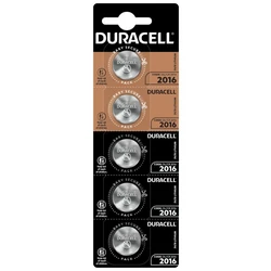Duracell CR2016 lithium x 5 piles