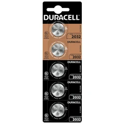 Duracell CR2032 lithium x 5 piles