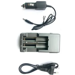 Chargeur de piles 18650 / RCR123A / CR2 Li-Ion - Tenergy