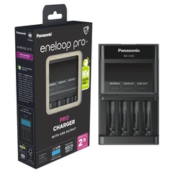 Chargeur de batterie rechargeable NI-MH Panasonic Eneloop BQ-CC65 EKO