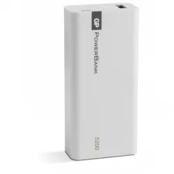 GP PowerBank Yolo 5200 mAh, 1C05A, Blanc