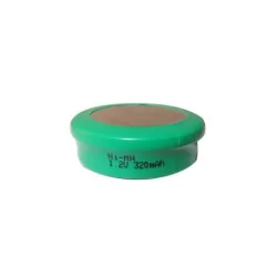 Pile bouton NiMH 320 mAh - 1,2V - Evergreen Pile bouton NiMH 320 mAh - 1,2V - Evergreen