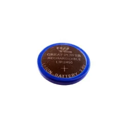Pile bouton rechargeable Li-Ion LIR 2450 - 3,6V