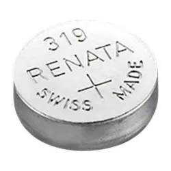 Pile bouton SR64 / 319 - 1,55V - oxyde d'argent - Renata Pile bouton SR64 / 319 - 1,55V - oxyde d'argent - Renata