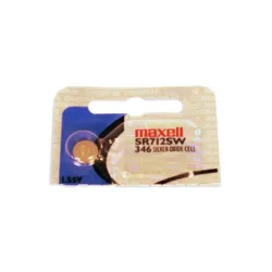 Pile bouton SR712 / 346 - 1,55V - oxyde d'argent - Maxell Pile bouton SR712 / 346 - 1,55V - oxyde d'argent - Maxell