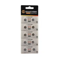 SR736 10 Piles Oxyde D'argent SR736 / SR41 / 392 / 1,55V Cellectron